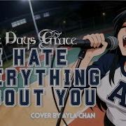 Ayla Chan Three Days Grace