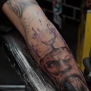 Tattoo Timelapse Mythology Statue With Crown