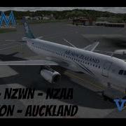 P3D Vatsim Anz474 Nzwn Nzaa Aerosoft Airbus X Wellington Auckland