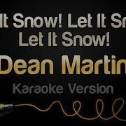 Dean Martin Let It Snow Let It Snow Let It Snow Минус