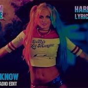 I Wanna Know Harley Quinn Lyrics Visulizer Feat Cliff Wedge 80 S Radio Remix