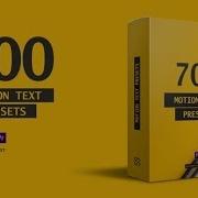 Motion Text Presets Premiere Pro Trends