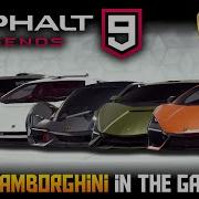 Asphalt9 Driving Lamborgini