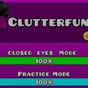 Geometry Dash Level 11 Clutterfunk Closed Eyes