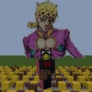 I Made Giorno S Theme Using Minecraft Note Blocks