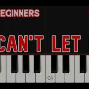 Cant Let Go Piano