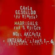 Carlo Gesualdo Madrigali Quinto Libro For Five Voices V 4 Dolcissima