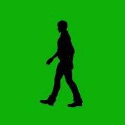 Green Screen Man Walking