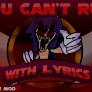 You Can T Run Lyrics