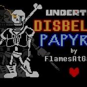 Битва С Disbelief Папайрусом Демо Undertale Фан Игра