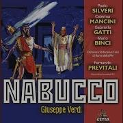 Nabucco Act Iv L Idolo Infranto Oh Chi Vegg Io Su Me Morente Esanime