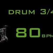 80 Bpm 3 4 Drum Track Rock