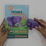 How To Make A Mini Elephant In Paper Papercraft Tutorial Video