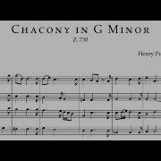 Ciacona In G Minor Z 730