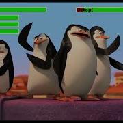 Penguin Of Madagascar With Healthbars