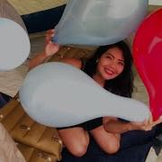 Looner Girl Blow Up And Popping Balloons Part 3