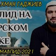 Абдурахман Гаджиев Мавлид На Аварском Языке О Пророке Мух1Аммаде ﷺ