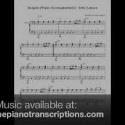Imagine Piano Accompaniment John Lennon