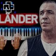 Rammstein Auslander Piano Cover Instrumental Karaoke
