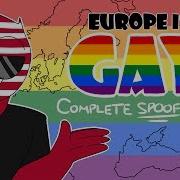 Europe Is Gay Spoof Map