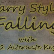 Harry Styles Falling Karaoke Instrumental Original Lower Higher Female Key