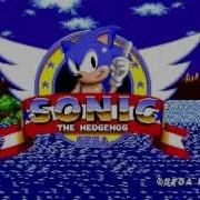 Sonic The Hedgehog Title Screen