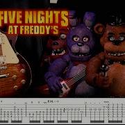 Amazing Five Nights At Freddy S Song The Living Tombstone Guitar