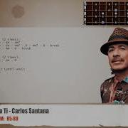 Samba Pa Ti Carlos Santana Bass Backing Track With Chords