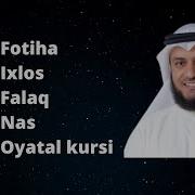 Fotiha Ixlos Va Falaq Suralari