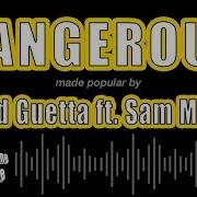 David Guetta Dangerous Karaoke