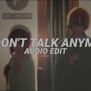 We Dont Talk Anymore Charlie Puth Ft Selena Gomez Edit Audio Tiktok Version