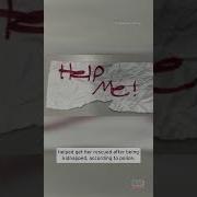 I Was Held Hostage Escaped