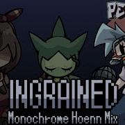 Friday Night Funkin Perfect Combo Ingrained Hoenn Monochrome Mod Hard
