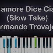 Armando Trovajoli L Amore Dice Ciao Piano Tutorial