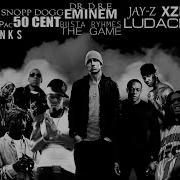 Eminem Tupac 50 Cent Snoop Dogg Dr Dre Jay Z Ice Cube United Rhymes The Legends Anthem