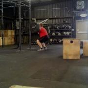 265 Clean Pull Hang Clean Front Squat