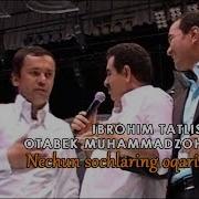Ibrahim Tatlises Otabek Muhammadzohid Nechun Sochlaring Oqaribdi