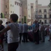 Catalans Dancing Sardana