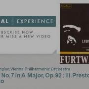 Symphony No 7 In A Major Op 92 Presto Assai Meno Presto