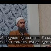Кори Зубайдулло Газали Нав Гиряовар Дар Вахдат 2020