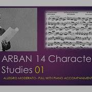 Etude 1 Allegro Moderato From Fourteen Characteristic Studies